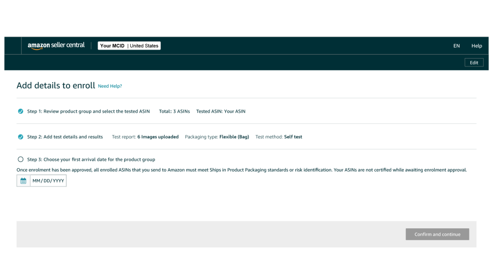 Amazon Over Box Testing Seller Enroll Guide - Amazon Packaging