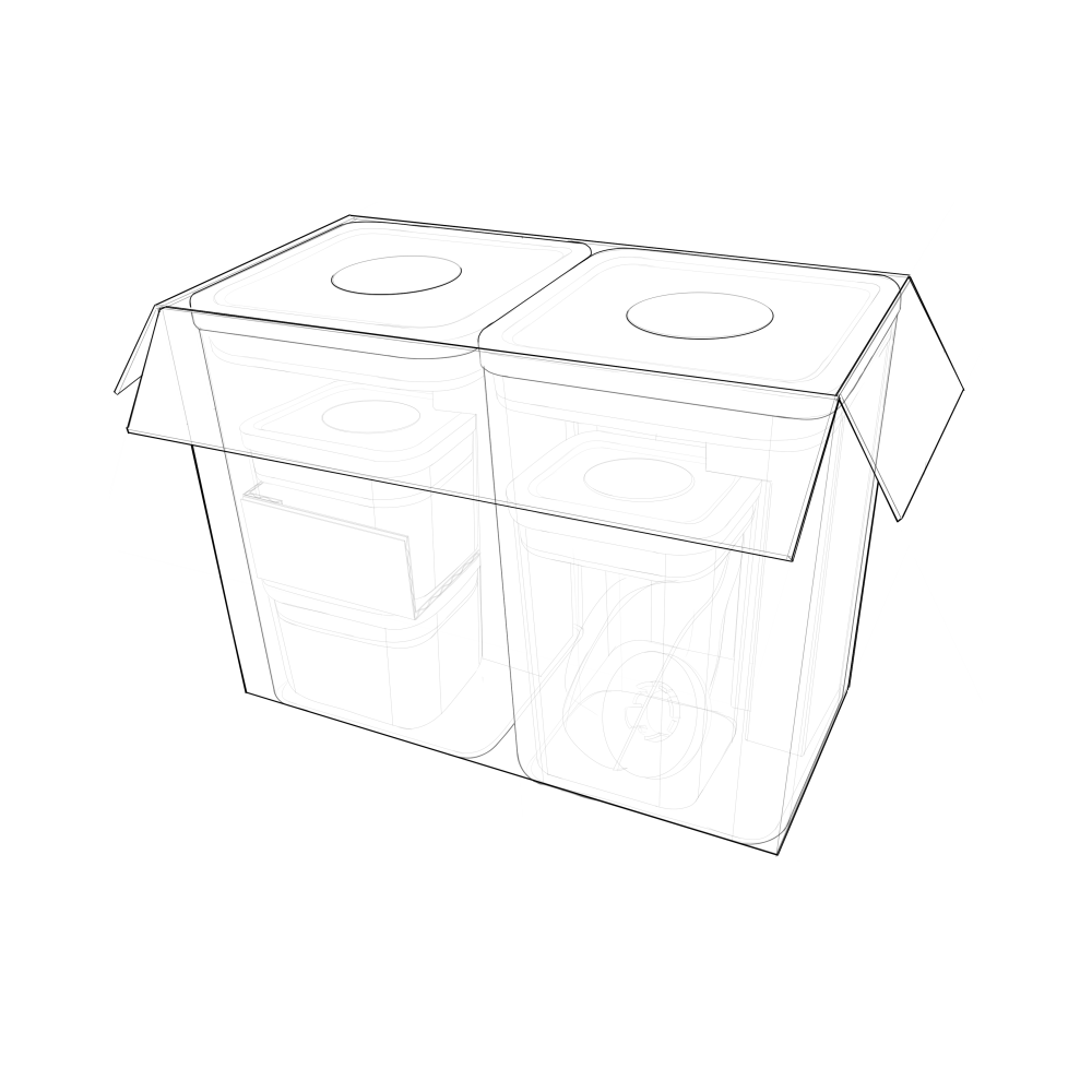 Frangle Regular Slotted Container 5